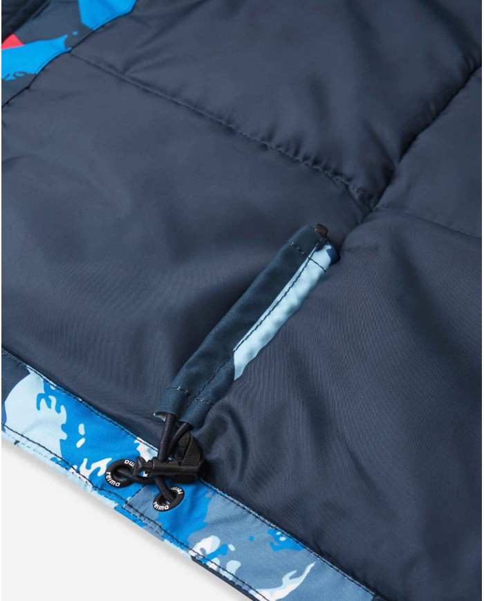 Bernumode | Reima: Reimatec winter jacket for boy, Marttila  (200 g) €78.72 
Waterproof, breathable winter jacket for kids. Very durable and windproof, as well as dirt-repellent. Straight cut.
A waterproof Reimatec winter jacket featuring a safe detachable hood trimmed with luxurious faux fur. It’s a windproof essential for autumn and winter when your child is strolling through the city or spending time in the park. The coat's BIONIC-FINISH®ECO technology repels dirt and damp. The soft recycled insulation delivers exceptional warmth while every seam is sealed tight so the jacket gives excellent protection against the elements. Thanks to the zip pockets and inner chest pocket (starting from size 116 ), your little one can safely store their belongings.
All seams sealed waterproof
Durable material
Smooth polyester lining
100% recycled Fellex® insulation
Warm insulation
Safe, detachable and adjustable hood
Elastic cuffs
Inner chest pocket from size 116 onward
Two zip pockets
Adjustable hem
 Bernumode | Reima: Reimatec winter jacket for boy, Marttila  (200 g) €78.72 
Waterproof, breathable winter jacket for kids. Very durable and windproof, as well as dirt-repellent. Straight cut.
A waterproof Reimatec winter jacket featuring a safe detachable hood trimmed with luxurious faux fur. It’s a windproof essential for autumn and winter when your child is strolling through the city or spending time in the park. The coat's BIONIC-FINISH®ECO technology repels dirt and damp. The soft recycled insulation delivers exceptional warmth while every seam is sealed tight so the jacket gives excellent protection against the elements. Thanks to the zip pockets and inner chest pocket (starting from size 116 ), your little one can safely store their belongings.
All seams sealed waterproof
Durable material
Smooth polyester lining
100% recycled Fellex® insulation
Warm insulation
Safe, detachable and adjustable hood
Elastic cuffs
Inner chest pocket from size 116 onward
Two zip pockets
Adjustable hem