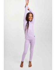 Bernumode | Reima: Thermal set, Taitoa €43.48 Very soft base-layer with bamboo for softness on the inside and mernio wool for warmth on the outside. The most comfortable base-layer we have.
Why freeze, if you can be warm? The secret of this Reima base layer set is a double-face knit: a soft, silky bamboo viscose against the skin to absorb moisture and give a smooth feel, with wool on the surface, for the best possible warmth at the base layer. The bamboo viscose absorbs moisture away from the skin and help kids feel fresh. The wool keeps kids warm, even if they become sweaty after busy play. This combination is ideal for thermal comfort - both indoors and outdoors.

Wool is ideal for temperature control
Wool &amp; bamboo viscose blend knit is very soft and warm and absorbs moisture well
Keeps you warm even when wet
Bamboo for extra softness
For staying warm in extreme cold
Soft, flat seams for extra comfort: no chafing
Elastic waist
Main material: 48% wool, 43% viscose, 9% polyamide

Care instructions: w
ash with similar colours, inside out. Do not use detergents with bleaching agents. Reshape to dry. Dry in room temperature.