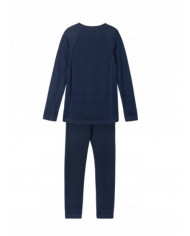 Bernumode | Reima: Комплект термо-белья, Taitoa 51,16 € 
Очень мягкое термобелье с бамбуковой изнанкой, придающей мягкости, и мериносовой шерстью, согревающей снаружи. Самое удобное термобелье, которое у нас есть.
Зачем замерзать, если можно быть в тепле? Секретом этого комплекта термобелья Reima является двухлицевое вязание; мягкая, шелковистая бамбуковая вискоза поглощает влагу кожи и гладкая на ощупь, а шерстью на поверхности обеспечивает наилучшее тепло на базовом слое. Бамбуковая вискоза поглощает влагу и отводит ее от кожи, помогая детям чувствовать себя свежими. Шерсть согревает детей, даже если они вспотеют после напряженной игры. Это сочетание идеально подходит для температурного комфорта как в помещении, так и на открытом воздухе.

Шерсть идеально подходит для контроля температуры
Смесь вязаной шерсти и бамбуковой вискозы очень мягкая и теплая, хорошо впитывает влагу
Сохраняет тепло, даже когда мокрое
Бамбук придает дополнительную мягкость
Позволяет согреться на экстремальном холоде
Мягкие плоские швы для дополнительного комфорта, не натирают кожу
Эластичная талия
Основной материал: 48% шерсть, 43% вискоза, 9% полиамид

Инструкция по уходу: стирайте с аналогичными цветами, наизнанку. Не используйте моющие средства с отбеливающими веществами. Сушите горизонтально, придайте форму, не растягивайте. Сушите при комнатной температуре.

