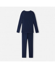 Bernumode | Reima: Thermal set, Taitoa €51.16 Very soft base-layer with bamboo for softness on the inside and mernio wool for warmth on the outside. The most comfortable base-layer we have.
Why freeze, if you can be warm? The secret of this Reima base layer set is a double-face knit: a soft, silky bamboo viscose against the skin to absorb moisture and give a smooth feel, with wool on the surface, for the best possible warmth at the base layer. The bamboo viscose absorbs moisture away from the skin and help kids feel fresh. The wool keeps kids warm, even if they become sweaty after busy play. This combination is ideal for thermal comfort - both indoors and outdoors.
Wool is ideal for temperature control
Wool & bamboo viscose blend knit is very soft and warm and absorbs moisture well
Keeps you warm even when wet
Bamboo for extra softness
For staying warm in extreme cold
Soft, flat seams for extra comfort: no chafing
Elastic waist
Main material: 48% wool, 43% viscose, 9% polyamide
Care instructions: w
ash with similar colours, inside out. Do not use detergents with bleaching agents. Reshape to dry. Dry in room temperature. Bernumode | Reima: Thermal set, Taitoa €51.16 Very soft base-layer with bamboo for softness on the inside and mernio wool for warmth on the outside. The most comfortable base-layer we have.
Why freeze, if you can be warm? The secret of this Reima base layer set is a double-face knit: a soft, silky bamboo viscose against the skin to absorb moisture and give a smooth feel, with wool on the surface, for the best possible warmth at the base layer. The bamboo viscose absorbs moisture away from the skin and help kids feel fresh. The wool keeps kids warm, even if they become sweaty after busy play. This combination is ideal for thermal comfort - both indoors and outdoors.
Wool is ideal for temperature control
Wool & bamboo viscose blend knit is very soft and warm and absorbs moisture well
Keeps you warm even when wet
Bamboo for extra softness
For staying warm in extreme cold
Soft, flat seams for extra comfort: no chafing
Elastic waist
Main material: 48% wool, 43% viscose, 9% polyamide
Care instructions: w
ash with similar colours, inside out. Do not use detergents with bleaching agents. Reshape to dry. Dry in room temperature.