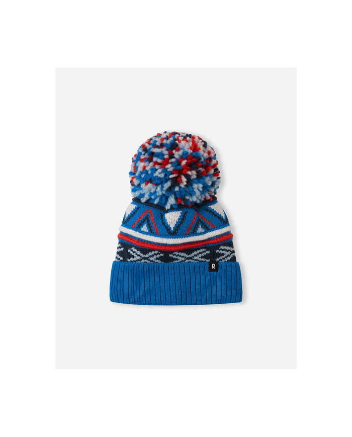 Bernumode | Reima: Kids Beanie, Kirjoen €20.02 Sporty wool blend knit beanie with a warm fleece lining.




Soft merino wool mix for perfect thermal control
Soft, warm fleece lining
Jacquard knit
Pom-pom on top







