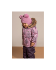 Bernumode | Lenne: Set TREE  250 g +  150 g €81.92 Rough weather conditions of Estonia and the Nordic Countries, which make very high demands on children's clothing, are the foundation grounds of creating any new model. High-tech fabrics are used in order to fulfill all the requirements of the well-being of a happy child in any circumstance.Lenne's main goals in product development are safety, comfort, practicality and easy caring.
Active products are: light weighted, wind resistant and warm, breathable and water resistant, durable, safe, with exceptional design, easily cleanable.
Lenne is using Isosoft insulation material, which is presently the best new generation insulation which has a two times higher warmth maintenance coefficient and the technology applied in it allows for the volume of the insulation to be decreased four times in relation to the traditional insulation. Isosoft is rarely used in the manufacturing of childrens’ clothing due to its price. It ensures the unique comfort of warmth, it maintains warmth at the child’s skin and prevents the cold from entering inside, thanks to the unique micro-porous structure. Moreover, it allows the child to move freely and unhampered. The product’s great advantage is the fact that it effectively removes moisture to the outside, which additionally increases the comfort of use.Isosoft guarantees the effect of thermal insulation and lightness of the material through the special insulation components – these components are made up of thousands of individual fibres in the shape of a hollow tube. The material is as light as down and it is also very elastic – it returns to its original shape after compression or washing.
Water column: 5 000/10 000 mm
Breathable: 5 000/10 000 g/m2/24h
Girls’ winter set.
Weatherproof and warm winter set for kids.
Warm winter jacket in unique print combined with padded classical winter pants is a great looking and practical outfit for wintertime outdoor activities. The hooded jacket has two side pockets  that fit a pack of handkerchiefs and all the special stones that the little one happened to discover. Adjustable suspenders guarantee the best fit to a growing child. High waisted pants keep the child warm even during the most active play. Pants with elastic cuffs and detachable ankle loops stay securely on the boots. The design features reflective details that make child visible in the dark. The snap-fastened hood is safe as it easily detaches from the product in case it gets stuck. Bernumode | Lenne: Set TREE  250 g +  150 g €81.92 Rough weather conditions of Estonia and the Nordic Countries, which make very high demands on children's clothing, are the foundation grounds of creating any new model. High-tech fabrics are used in order to fulfill all the requirements of the well-being of a happy child in any circumstance.Lenne's main goals in product development are safety, comfort, practicality and easy caring.
Active products are: light weighted, wind resistant and warm, breathable and water resistant, durable, safe, with exceptional design, easily cleanable.
Lenne is using Isosoft insulation material, which is presently the best new generation insulation which has a two times higher warmth maintenance coefficient and the technology applied in it allows for the volume of the insulation to be decreased four times in relation to the traditional insulation. Isosoft is rarely used in the manufacturing of childrens’ clothing due to its price. It ensures the unique comfort of warmth, it maintains warmth at the child’s skin and prevents the cold from entering inside, thanks to the unique micro-porous structure. Moreover, it allows the child to move freely and unhampered. The product’s great advantage is the fact that it effectively removes moisture to the outside, which additionally increases the comfort of use.Isosoft guarantees the effect of thermal insulation and lightness of the material through the special insulation components – these components are made up of thousands of individual fibres in the shape of a hollow tube. The material is as light as down and it is also very elastic – it returns to its original shape after compression or washing.
Water column: 5 000/10 000 mm
Breathable: 5 000/10 000 g/m2/24h
Girls’ winter set.
Weatherproof and warm winter set for kids.
Warm winter jacket in unique print combined with padded classical winter pants is a great looking and practical outfit for wintertime outdoor activities. The hooded jacket has two side pockets  that fit a pack of handkerchiefs and all the special stones that the little one happened to discover. Adjustable suspenders guarantee the best fit to a growing child. High waisted pants keep the child warm even during the most active play. Pants with elastic cuffs and detachable ankle loops stay securely on the boots. The design features reflective details that make child visible in the dark. The snap-fastened hood is safe as it easily detaches from the product in case it gets stuck.