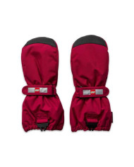 Bernumode | LEGO® Wear: Kids' waterprooof mittens with membrane, LWATLIN 706 €26.00 LEGO® mittens for boys and girlsWith these warm mittens, you are well protected from cold and rain thanks to a waterproof and breathable membrane. Then, play has no limits!The LEGO® mittens for children are made in a 100% windproof and breathable material. They have a waterproof and breathable Fan-Tex membrane between the inner and outer layer which makes them 100% waterproof. The inner layer is a comfortable and insulating Thinsulate material.THIS IS WHY YOU WILL LOVE THE MITTENS    The PLAY mitten has an ergonomic fit and an elasticated wrist with a reflector and hook and loop closure for an optimum fit    The mittens are waterproof, breathable, and windproof    With a PU anti-slip material on the palms and fingertips for a better grip    You can click the mitten onto the sleeve of the LEGO winter jacket or snowsuit so that it doesn’t get lost (size 104-140 only)Elasticated wrist with a reflector and hook and loop closure for an optimum fit. The mitten entry is also elasticated to keep snow out. The mitten has an ergonomic fit and a PU anti-slip material on the palms and fingertips for a better grip.Safety break-away buckle in size 104-140 for attaching the mittens to a snowsuit or jacket sleeve. The buckle releases when pulling the mittens, so that your child does not get stuck on anything. The mittens can be hooked together at the wrist to keep the pair together when they are not in use.Choose between lots of great colours