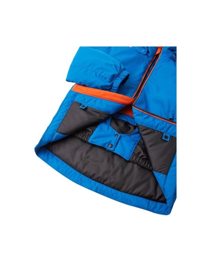Bernumode | Reima: Reimatec winter jacket for boy, Kanto (160 g) €53.62 

Kids' winter jacket made with recycled fibres. Water- and windproof.





This Reimatec winter coat for kids is made from a water- and windproof material that's also breathable for comfort - and like all functional Reima fabrics, dirt-repellent for less washing. The main seams are sealed to be waterproof, and the safe, detachable hood protects little heads from the wind. A smooth lining makes dressing easier and feels comfortable when worn with other layers. Two zip pockets at the front and an adjustable hem are other handy details on this kids' insulated jacket.


Exposed seams sealed waterproof
Smooth polyester lining
Safe, detachable hood
Two zip pockets
Adjustable hem
Reflecting details
Snow skirt







