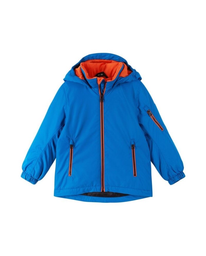 Bernumode | Reima: Reimatec winter jacket for boy, Kanto (160 g) €53.62 

Kids' winter jacket made with recycled fibres. Water- and windproof.





This Reimatec winter coat for kids is made from a water- and windproof material that's also breathable for comfort - and like all functional Reima fabrics, dirt-repellent for less washing. The main seams are sealed to be waterproof, and the safe, detachable hood protects little heads from the wind. A smooth lining makes dressing easier and feels comfortable when worn with other layers. Two zip pockets at the front and an adjustable hem are other handy details on this kids' insulated jacket.


Exposed seams sealed waterproof
Smooth polyester lining
Safe, detachable hood
Two zip pockets
Adjustable hem
Reflecting details
Snow skirt







