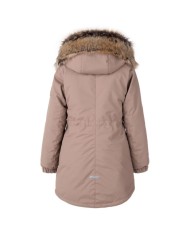 Bernumode | Lenne: Jacket/Parka ELLA 250 g €103.07 Water column: 10 000 mm
Breathable: 10 000 g/m²/24h
Water and soil reprellency: DWR coating (Durable Water Repellent)
Parka made of ActivePlus fabric with adjustable waist
The solid-colour girls’ winter parka is simple but made special by its cool fur-trimmed collar and hood. The parka is longer in the back and made of highly waterproof and breathable ActivePlus fabric, which ensures maximum comfort at all times. The waterproof surface of the fabric protects from wind, rain and snow, does not become deformed and handles regular washing, maintaining its initial qualities. The front of the parka features two pockets. The hood is fully detachable with snap fasteners.
Our high-tech Active+ fabric has a waterproof membrane which prevents water from coming through the product. At the same time it has the ability to evaporate sweat. ◆Water resistance: water column 10 000 mm ◆Breathability: water vapour transmission rate 10 000 g/m²/24h ◆Wind resistance: air permeability 0 l/m²s ◆Water and soil reprellency: DWR coating (Durable Water Repellent)
EXTRA WARM ⁑⁑ insulation is the best choice for frosty weather. Breathable fabric keeps your child from sweating. Heat retaining capacity is much higher than in usual wadding. Offers wearers comfort and freedom of movement in -1..-30°C.
Loop for attaching the reflector.
 Bernumode | Lenne: Jacket/Parka ELLA 250 g €103.07 Water column: 10 000 mm
Breathable: 10 000 g/m²/24h
Water and soil reprellency: DWR coating (Durable Water Repellent)
Parka made of ActivePlus fabric with adjustable waist
The solid-colour girls’ winter parka is simple but made special by its cool fur-trimmed collar and hood. The parka is longer in the back and made of highly waterproof and breathable ActivePlus fabric, which ensures maximum comfort at all times. The waterproof surface of the fabric protects from wind, rain and snow, does not become deformed and handles regular washing, maintaining its initial qualities. The front of the parka features two pockets. The hood is fully detachable with snap fasteners.
Our high-tech Active+ fabric has a waterproof membrane which prevents water from coming through the product. At the same time it has the ability to evaporate sweat. ◆Water resistance: water column 10 000 mm ◆Breathability: water vapour transmission rate 10 000 g/m²/24h ◆Wind resistance: air permeability 0 l/m²s ◆Water and soil reprellency: DWR coating (Durable Water Repellent)
EXTRA WARM ⁑⁑ insulation is the best choice for frosty weather. Breathable fabric keeps your child from sweating. Heat retaining capacity is much higher than in usual wadding. Offers wearers comfort and freedom of movement in -1..-30°C.
Loop for attaching the reflector.