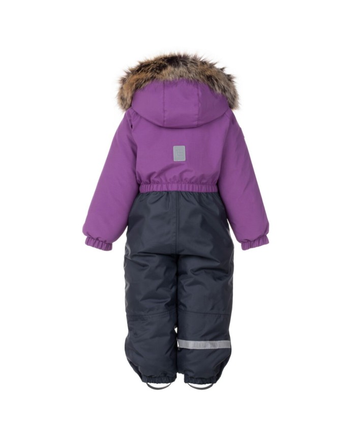 Bernumode | Lenne: Baby overall KENT 330 g €92.50 The Lenne two-colour winter overall is an outdoor garment with athletic design that is perfect for daily wear. Weatherproof ActivePlus fabric offers protection from the elements and overall itself gives freedom to move arund. The overall is comfortable to wear, as the all-in-one winter suit does not shift even when the child does somersaults in the snow. The overall has two zipper pockets that can be used to store tissues, for example. reflective details make your child visible even in the darkest of winters. The winter overall has adjustable, detachable elasticated ankle loops, which keep the trouser legs securely on the shoes. The safe snap-fastened hood detaches from the product if it gets stuck.
Our high-tech Active+ fabric has a waterproof membrane which prevents water from coming through the product. At the same time it has the ability to evaporate sweat. ◆Water resistance: water column 10 000 mm ◆Breathability: water vapour transmission rate 10 000 g/m²/24h ◆Wind resistance: air permeability 0 l/m²s ◆Water and soil reprellency: DWR coating (Durable Water Repellent)
EXTRA WARM ⁑⁑ insulation is the best choice for frosty weather. Breathable fabric keeps your child from sweating. Heat retaining capacity is much higher than in usual wadding. Offers wearers comfort and freedom of movement in -1..-30°C.
Bottom seams of the overall are taped for extra protection from moisture.
Cuff with soft fur lining. This unique detail for outdoor clothing protects your kids gentle skin from rubbing against strong and durable fabric. Prefer this irreplaceable solution when choosing an outdoor garment.
Loop for attaching the reflector.
 Bernumode | Lenne: Baby overall KENT 330 g €92.50 The Lenne two-colour winter overall is an outdoor garment with athletic design that is perfect for daily wear. Weatherproof ActivePlus fabric offers protection from the elements and overall itself gives freedom to move arund. The overall is comfortable to wear, as the all-in-one winter suit does not shift even when the child does somersaults in the snow. The overall has two zipper pockets that can be used to store tissues, for example. reflective details make your child visible even in the darkest of winters. The winter overall has adjustable, detachable elasticated ankle loops, which keep the trouser legs securely on the shoes. The safe snap-fastened hood detaches from the product if it gets stuck.
Our high-tech Active+ fabric has a waterproof membrane which prevents water from coming through the product. At the same time it has the ability to evaporate sweat. ◆Water resistance: water column 10 000 mm ◆Breathability: water vapour transmission rate 10 000 g/m²/24h ◆Wind resistance: air permeability 0 l/m²s ◆Water and soil reprellency: DWR coating (Durable Water Repellent)
EXTRA WARM ⁑⁑ insulation is the best choice for frosty weather. Breathable fabric keeps your child from sweating. Heat retaining capacity is much higher than in usual wadding. Offers wearers comfort and freedom of movement in -1..-30°C.
Bottom seams of the overall are taped for extra protection from moisture.
Cuff with soft fur lining. This unique detail for outdoor clothing protects your kids gentle skin from rubbing against strong and durable fabric. Prefer this irreplaceable solution when choosing an outdoor garment.
Loop for attaching the reflector.