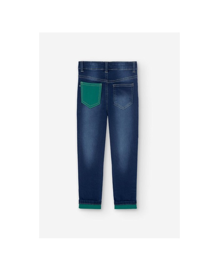 Bernumode | BOBOLI: Stretch denim trousers €19.81 
