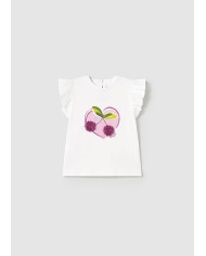 Bernumode | Mayoral: Meiteņu t-krekls ar īsām piedurknēm 8,18 €  Bernumode | Mayoral: Meiteņu t-krekls ar īsām piedurknēm 8,18 €