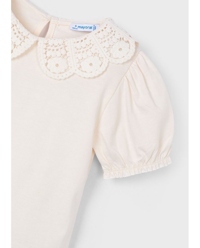 Bernumode | Mayoral: Meiteņu T-krekls ar īsām piedurknēm 9,67 €  Bernumode | Mayoral: Meiteņu T-krekls ar īsām piedurknēm 9,67 €