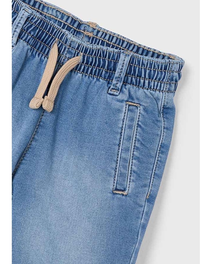 Bernumode | Mayoral: Bermuda soft denim jogger for boy €14.13  Bernumode | Mayoral: Bermuda soft denim jogger for boy €14.13