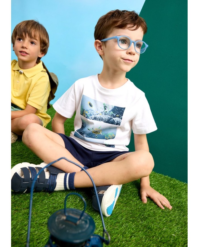 Bernumode | Mayoral: Knit set with 2 t-shirts for boy €16.12 