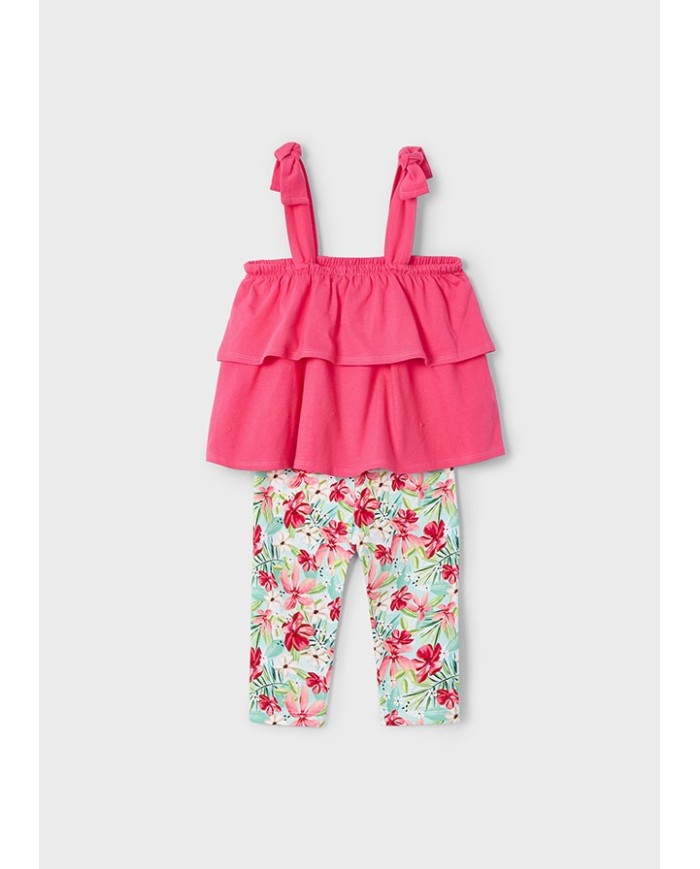 Bernumode | Mayoral: Komplekts meitenēm (legingi un tops ar volāniem) 16,12 € 