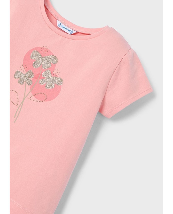 Bernumode | Mayoral: Meiteņu T-krekls ar īsām piedurknēm 7,44 €  Bernumode | Mayoral: Meiteņu T-krekls ar īsām piedurknēm 7,44 €
