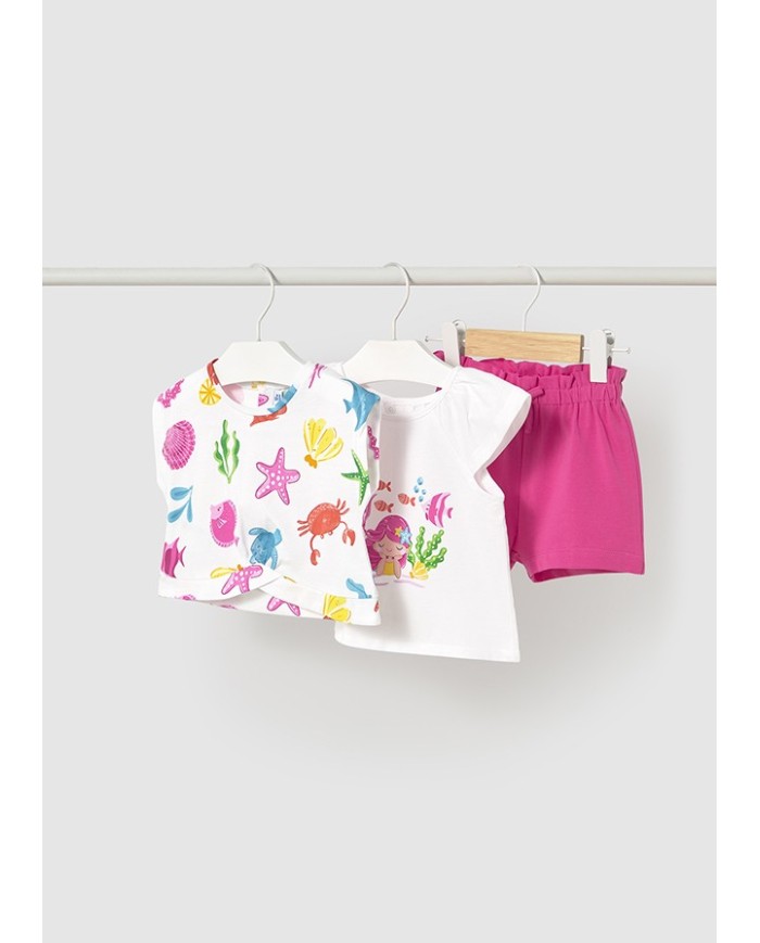 Bernumode | Mayoral: Shorts w/ 2 shirt set for girl €15.12 
