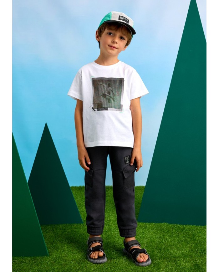 Bernumode | Mayoral: Zēnu T-krekls ar īsām piedurknēm 8,68 €  Bernumode | Mayoral: Zēnu T-krekls ar īsām piedurknēm 8,68 €
