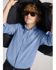 Bernumode | Mayoral: L/s micro print shirt for boy €14.13 