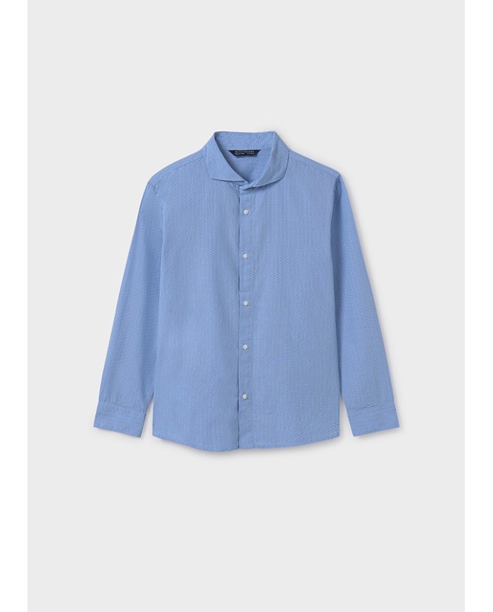 Bernumode | Mayoral: L/s micro print shirt for boy €14.13 