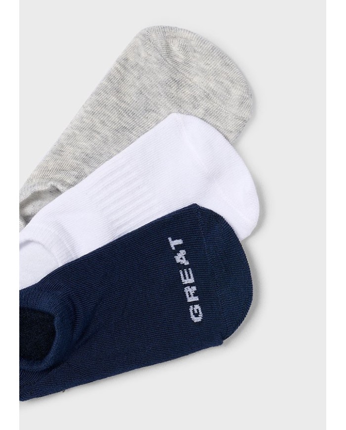 Bernumode | Mayoral: Комплект коротких носков на мальчика (3 пары) 4,91 €  Bernumode | Mayoral: Комплект коротких носков на мальчика (3 пары) 4,91 €