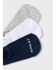 Bernumode | Mayoral: Комплект коротких носков на мальчика (3 пары) 4,91 €  Bernumode | Mayoral: Комплект коротких носков на мальчика (3 пары) 4,91 €