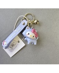 Bernumode | 3D Keychain -Sanrio, Hello Cat, Hello Kitty €3.22 Hello Kitty is a globally recognized character created by the Japanese company Sanrio. She was introduced in 1974 and has since become an iconic figure in popular culture.


Full Name: Kitty White
Birthdate: November 1, 1974
Nationality: British
Residence: Suburban London
Occupation: Third-grade student (approximately 8 years old)
Hobbies: Baking cookies, playing the piano
Favorite Foods: Apple pie made by her mother, honey-vanilla ice cream with cookie bits, French bread from the local bakery
Favorite Subjects: Japanese, music, art
Favorite Sport: Tennis


