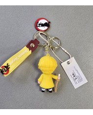 Bernumode | 3D Keychain -Demon Slayer, Zenitsu - piekariņš 3,22 € 
Zenitsu Agatsuma ir varonis no populārā anime un mangas Demon Slayer (Kimetsu no Yaiba), kuru radījis Koyoharu Gotoge. Viņš ir viens no galvenajiem varoņiem un Tanjiro Kamado biedrs ceļojumā, lai uzvarētu demonus.
Izskats:
Zenitsu ir jauns vīrietis vidēja auguma ar gaišu ādu.
Viņam ir zeltaini brūnas acis, kuras bieži ir nolaistas, radot nervozu izskatu.
Viņa īsie, dzelteni mati pakāpeniski kļūst oranži pie galiem.
Pirms kļūšanas par demonu iznīcinātāju viņa mati bija melni.
Raksturs:
Zenitsu ir pazīstams ar savu drosmi cīņā, neskatoties uz viņa tieksmi uztraukoties un baidoties ikdienas situācijās.
Viņam ir spēcīga taisnīguma izjūta un dziļa pieķeršanās draugiem.
Spējas:
Viņš izmanto Pērkona elpošanas tehniku cīņā ar demoniem.
Viņa prasmes šajā tehnikā ļauj veikt ātras un spēcīgas uzbrukumus.
Preces:
Ir pieejams daudz produktiem ar Zenitsu attēliem, tostarp mīkstās rotaļlietas, figūriņas un piespraudes. Piemēram, Nendoroid figūriņas un mīkstās rotaļlietas ir populāras fanu vidū.
 Bernumode | 3D Keychain -Demon Slayer, Zenitsu - piekariņš 3,22 € 
Zenitsu Agatsuma ir varonis no populārā anime un mangas Demon Slayer (Kimetsu no Yaiba), kuru radījis Koyoharu Gotoge. Viņš ir viens no galvenajiem varoņiem un Tanjiro Kamado biedrs ceļojumā, lai uzvarētu demonus.
Izskats:
Zenitsu ir jauns vīrietis vidēja auguma ar gaišu ādu.
Viņam ir zeltaini brūnas acis, kuras bieži ir nolaistas, radot nervozu izskatu.
Viņa īsie, dzelteni mati pakāpeniski kļūst oranži pie galiem.
Pirms kļūšanas par demonu iznīcinātāju viņa mati bija melni.
Raksturs:
Zenitsu ir pazīstams ar savu drosmi cīņā, neskatoties uz viņa tieksmi uztraukoties un baidoties ikdienas situācijās.
Viņam ir spēcīga taisnīguma izjūta un dziļa pieķeršanās draugiem.
Spējas:
Viņš izmanto Pērkona elpošanas tehniku cīņā ar demoniem.
Viņa prasmes šajā tehnikā ļauj veikt ātras un spēcīgas uzbrukumus.
Preces:
Ir pieejams daudz produktiem ar Zenitsu attēliem, tostarp mīkstās rotaļlietas, figūriņas un piespraudes. Piemēram, Nendoroid figūriņas un mīkstās rotaļlietas ir populāras fanu vidū.