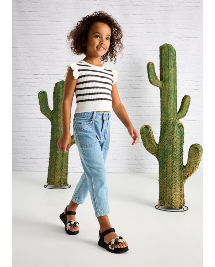 Bernumode | Mayoral: Mom fit pants for girl €16.12 