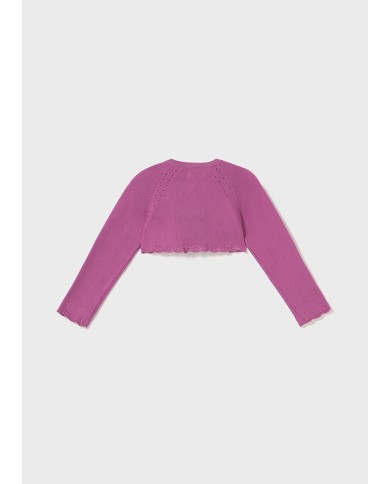 Mayoral: Basic knit bolero for girl