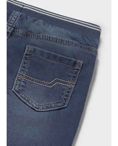 Mayoral: Soft denim jogger pants for boy
