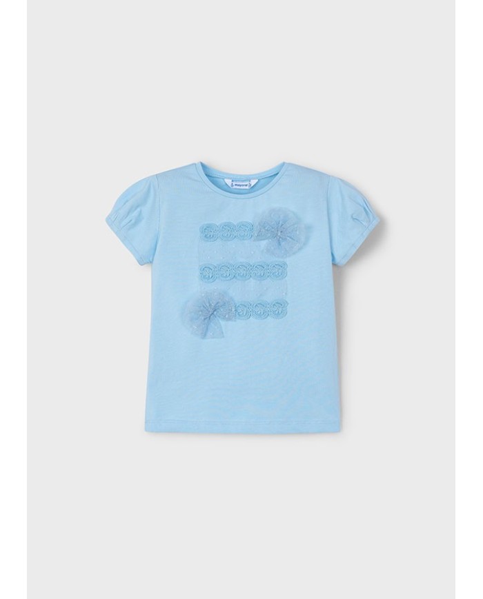 Bernumode | Mayoral: Meiteņu T-krekls ar īsām piedurknēm 9,87 €  Bernumode | Mayoral: Meiteņu T-krekls ar īsām piedurknēm 9,87 €