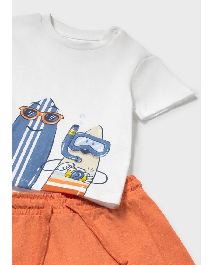 Bernumode | Mayoral: 2-daļīgs komplekts zēniem ( T-krekls un šorti) 12,40 €  Bernumode | Mayoral: 2-daļīgs komplekts zēniem ( T-krekls un šorti) 12,40 €