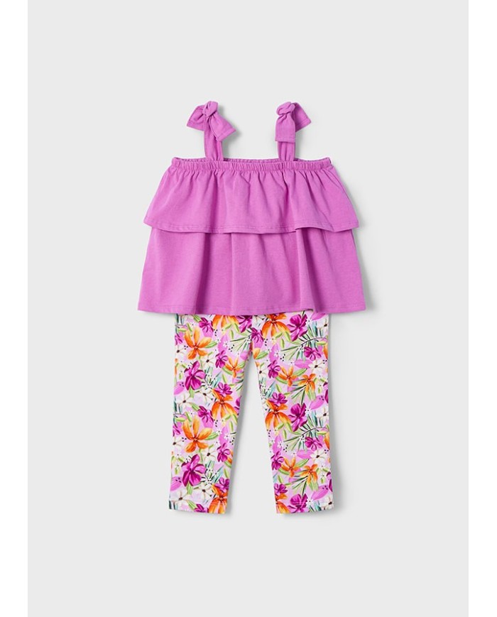 Bernumode | Mayoral: Komplekts meitenēm (legingi un tops ar volāniem) 16,12 € 