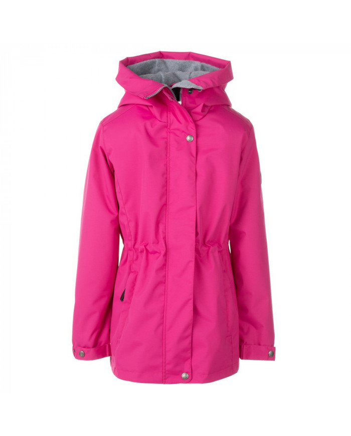 Bernumode | Lenne: Demi season Jacket/Parka POPPY 45g €46.07 Rough weather conditions of Estonia and the Nordic Countries, which make very high demands on children's clothing, are the foundation grounds of creating any new model. High-tech fabrics are used in order to fulfill all the requirements of the well-being of a happy child in any circumstance.Lenne's main goals in product development are safety, comfort, practicality and easy caring.
Active products are: light weighted, wind resistant and warm, breathable and water resistant, durable, safe, with exceptional design, easily cleanable.
This parka made of weatherproof ActivePlus fabric is excellent outerwear for going to the school or theatre as well as for going out with friends. The stopper-adjustable middle part accentuates the feminine figure and makes it possible to make adjustments as the wearer grows. The universal cut suits both jeans and dresses. Thanks to the high neckline made of strong fabric, as well as weatherproof hood, this carefully tuned look will stay impeccable even in the event of strong gales or showers. The sleeves can be adjusted using snap fasteners.
Style is slim fit, if you want it to bee more loose please choose one size bigger.
Water column: 10 000 mm
Breathable: 10 000 g/m²/24h
Water and soil reprellency: DWR coating (Durable Water Repellent)

This parka with a long back made of weatherproof ActivePlus fabric is excellent outerwear for going to the school or theatre as well as for going out with friends. The stopper-adjustable middle part accentuates the feminine figure and makes it possible to make adjustments as the wearer grows. The universal cut suits both jeans and dresses. Thanks to the high neckline made of strong fabric, as well as weatherproof hood, this carefully tuned look will stay impeccable even in the event of strong gales or showers. The sleeves can be adjusted using snap fasteners.
LIGHTLY WARM * insulation is best in spring-autumn season. Perfect for temperatures +5..+15°C. This wadding is made of recycled materials, reducing the need to overly consume natural resources. Tip: Check the „feels like“ temperature. Factors like wind and humidity play a great role on how cold you feel and you might need to use an extra layer
Our high-tech Active fabric has a waterproof membrane which prevents water from coming through the product. At the same time it has the ability to evaporate sweat.Loop for attaching the reflector.


