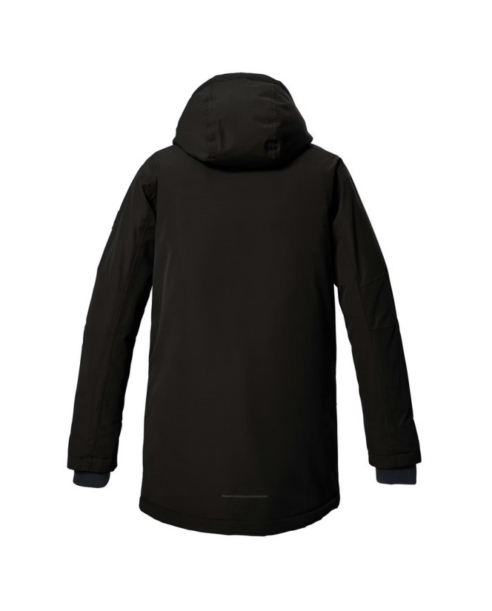 Bernumode | Killtec: KOW 378 BYS PRK - Funkcionāla zēnu parka ar kapuci 59,48 € Adītās aproces neļauj aukstumam un vējam iekļūt piedurknēs. Četras kabatas nodrošina pietiekami daudz vietas uzglabāšanai. Slēptajam rāvējslēdzējam ir zoda aizsargs, kas neļauj saspiest ādu. Īpaši svarīgi ir killtec, lai padarītu kolekcijas ilgtspējīgākas un drošākas nākotnei. Kiltec arvien vairāk paļaujas uz atbildīgākiem ražošanas procesiem. Tāpēc šī parka ir piesūcināta ar fluoru nesaturošiem līdzekļiem.

