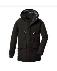 Bernumode | Killtec: KOW 378 BYS PRK - Funkcionāla zēnu parka ar kapuci 59,48 € Adītās aproces neļauj aukstumam un vējam iekļūt piedurknēs. Četras kabatas nodrošina pietiekami daudz vietas uzglabāšanai. Slēptajam rāvējslēdzējam ir zoda aizsargs, kas neļauj saspiest ādu. Īpaši svarīgi ir killtec, lai padarītu kolekcijas ilgtspējīgākas un drošākas nākotnei. Kiltec arvien vairāk paļaujas uz atbildīgākiem ražošanas procesiem. Tāpēc šī parka ir piesūcināta ar fluoru nesaturošiem līdzekļiem.

