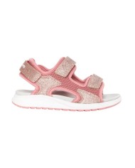 Bernumode | VIKING: ANCHOR GLITTER-Kid's Sporty Sandal €32.95 Classic style and comfort - Anchor is a sporty sandal for active children wanting one sandal that can do it all. It has a classic open construction and is made from durable materials that still feel soft on the skin. The three Velcro straps offer multi-adjustability and are easy for small hands to open and close, and find the right fit. The footbed, made out of shock absorbing PU, is covered with suede, which helps to manage moisture on hot days. Anchor has an outsole made from natural rubber, so that your child can safely run on all types of surfaces. Anchor is all the function kids need in a sandal, combined with a great look. Washable at 30 degrees. We do not recommend to use fabric softener.
•Suede footbed for moisture control; •Speed lacing for quicker transitions and an adaptive fit; •Easy on/off and quick adjustability with velcro.; •Machine washable 30°C; •Rubber outsole; •Ergonomic fit for growing feet

