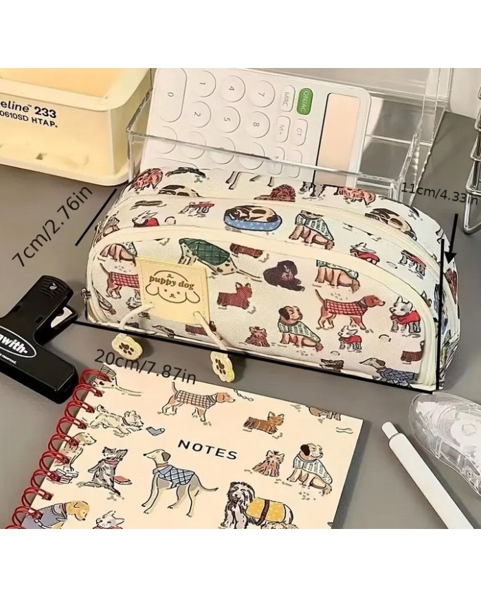 Bernumode | School pencil case with dogs €5.70 
