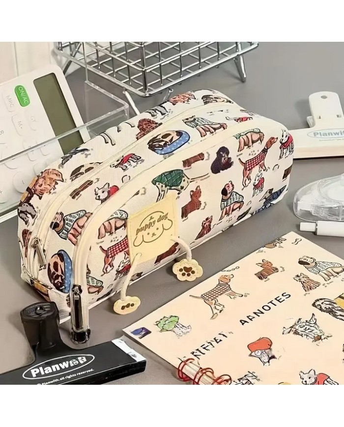 Bernumode | School pencil case with dogs €5.70 
