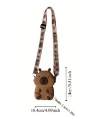 Bernumode | Силиконовая Мини-сумка/кошелёк через плечо с капибарой 7,85 € 
