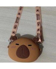 Bernumode | Silikona mini soma/maciņš pāri plecam ar kapibaru €7.85 