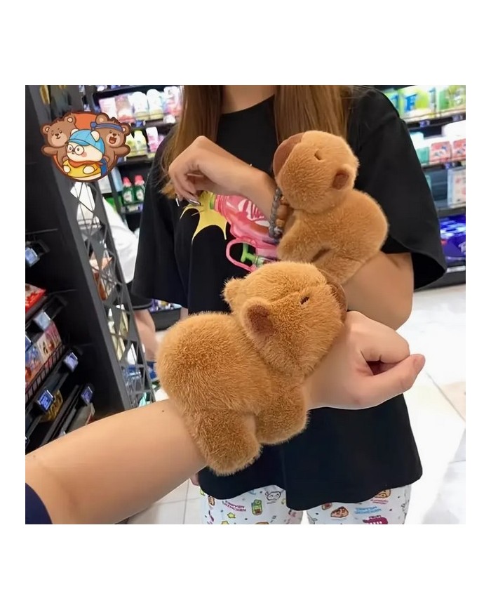 Bernumode | Cute Plush Capybara Bracelet - Soft €5.37 