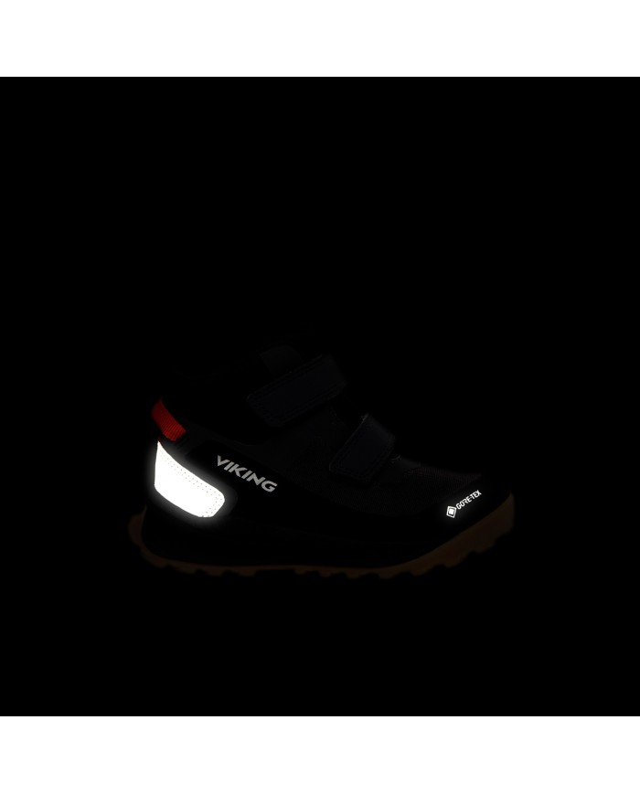 Bernumode | VIKING: Expower Mid GTX 2V-Premium midcut waterproof kids shoes €71.49 Premium waterproof kids mid-cut shoe.
Help your child put the best foot forward with Expower Mid GTX 2V, Viking's best in class kindergarten shoe that's packed with premium features and recycled materials. The waterproof PFAS-free GORE-TEX membrane, for example, will keep feet comfortable and dry in wet conditions while a supportive, reinforced mid-cut upper made of a durable and abrasion-resistant technical textile has been equipped with large reflective details for visibility in low lighting. Below, a foot strap gap helps keep playsuits in place while a rubber outer featuring Viking's Ultimate Grip Concept provides unbeatable grip in any ground conditions.
Size table

 


Size
Insole cm


22
14,7


23
15,4


24
16


25
16,7


26
17,4


27
18


28
18,7


29
19,4


30
20


31
20,7


32
21,4


33
22


34
22,7


35
23,4




