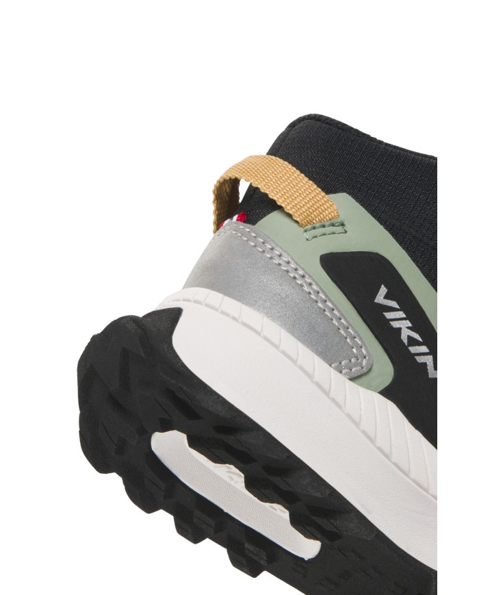 Bernumode | VIKING: Expower Mid GTX 2V-Premium midcut waterproof kids shoes €71.49 Premium waterproof kids mid-cut shoe.
Help your child put the best foot forward with Expower Mid GTX 2V, Viking's best in class kindergarten shoe that's packed with premium features and recycled materials. The waterproof PFAS-free GORE-TEX membrane, for example, will keep feet comfortable and dry in wet conditions while a supportive, reinforced mid-cut upper made of a durable and abrasion-resistant technical textile has been equipped with large reflective details for visibility in low lighting. Below, a foot strap gap helps keep playsuits in place while a rubber outer featuring Viking's Ultimate Grip Concept provides unbeatable grip in any ground conditions.
Size table

 


Size
Insole cm


22
14,7


23
15,4


24
16


25
16,7


26
17,4


27
18


28
18,7


29
19,4


30
20


31
20,7


32
21,4


33
22


34
22,7


35
23,4




