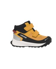 Bernumode | VIKING: Expower Mid GTX 2V-Premium midcut waterproof kids shoes €71.49 Premium waterproof kids mid-cut shoe.
Help your child put the best foot forward with Expower Mid GTX 2V, Viking's best in class kindergarten shoe that's packed with premium features and recycled materials. The waterproof PFAS-free GORE-TEX membrane, for example, will keep feet comfortable and dry in wet conditions while a supportive, reinforced mid-cut upper made of a durable and abrasion-resistant technical textile has been equipped with large reflective details for visibility in low lighting. Below, a foot strap gap helps keep playsuits in place while a rubber outer featuring Viking's Ultimate Grip Concept provides unbeatable grip in any ground conditions.
Size table
 
Size
Insole cm
22
14,7
23
15,4
24
16
25
16,7
26
17,4
27
18
28
18,7
29
19,4
30
20
31
20,7
32
21,4
33
22
34
22,7
35
23,4
 Bernumode | VIKING: Expower Mid GTX 2V-Premium midcut waterproof kids shoes €71.49 Premium waterproof kids mid-cut shoe.
Help your child put the best foot forward with Expower Mid GTX 2V, Viking's best in class kindergarten shoe that's packed with premium features and recycled materials. The waterproof PFAS-free GORE-TEX membrane, for example, will keep feet comfortable and dry in wet conditions while a supportive, reinforced mid-cut upper made of a durable and abrasion-resistant technical textile has been equipped with large reflective details for visibility in low lighting. Below, a foot strap gap helps keep playsuits in place while a rubber outer featuring Viking's Ultimate Grip Concept provides unbeatable grip in any ground conditions.
Size table
 
Size
Insole cm
22
14,7
23
15,4
24
16
25
16,7
26
17,4
27
18
28
18,7
29
19,4
30
20
31
20,7
32
21,4
33
22
34
22,7
35
23,4