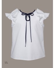 Bernumode | SLY:Белая блузка с тёмно-синим бантиком спереди 23,14 € 
 Bernumode | SLY:Белая блузка с тёмно-синим бантиком спереди 23,14 €