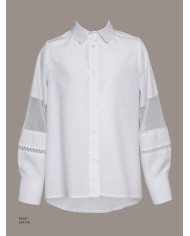 Bernumode | SLY: Baltā krekls ar tilla ieliktņiem piedurknēs 31,40 € 