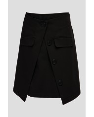 Bernumode | SLY: Black, double-layered skirt with flaps on the front €32.64  Bernumode | SLY: Black, double-layered skirt with flaps on the front €32.64