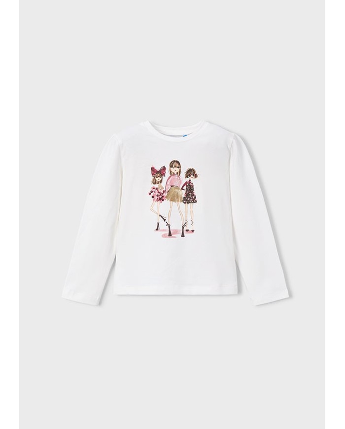 Bernumode | Mayoral: Meiteņu T-krekls ar garām piedurknēm 16,45 € 