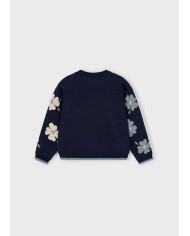 Bernumode | Mayoral: Жаккардовый джемпер с цветами, на девочку 25,54 € 
