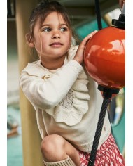 Bernumode | Mayoral: Adīts džemperis meitenei ar mežģīņainiem elementiem 23,55 € 